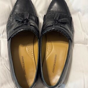 Johnston & Murphy Black Men's Loafers